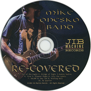 Mike Onesko Band CD Re-Covered Russia  label