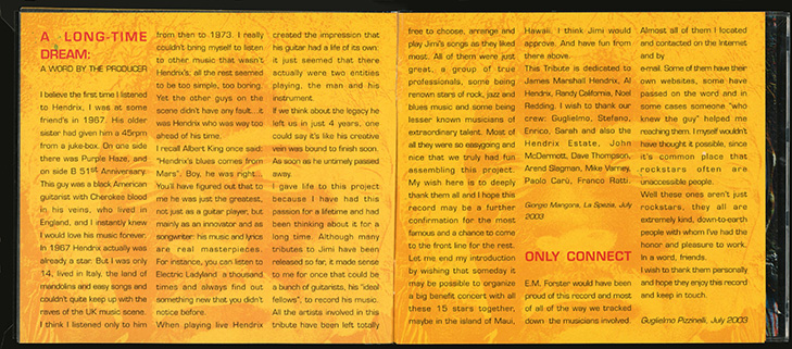 Mike Onesko CD various Voodoo Crossing booklet 14-15