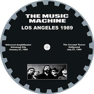 music machine cdr los angeles 1989 label