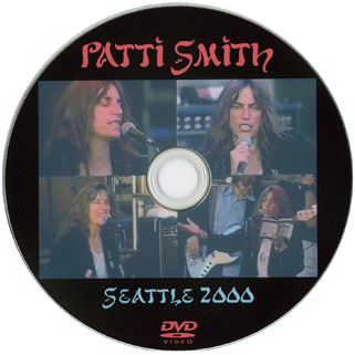 patti smith cd seattle 2000 label