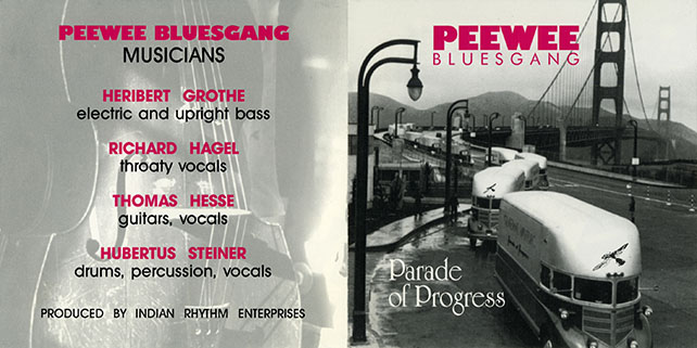 peewee bluesgang cd parade of progress cover out
