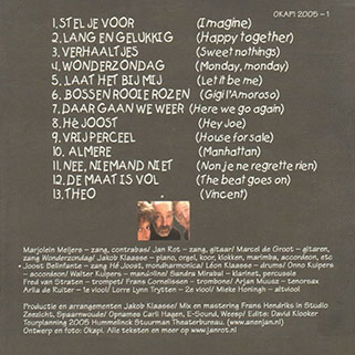 an and jan cd grootste hitsback