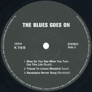 blues goes on lp same label 2