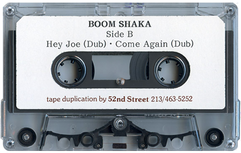 boom shaka demo tape 2 side b