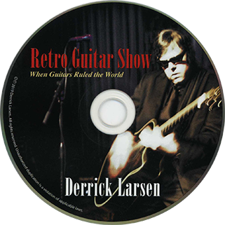 derrick larsen cd retro guitar show label
