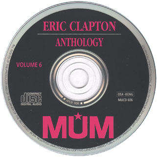 eric clapton cd anthology volume 6 label
