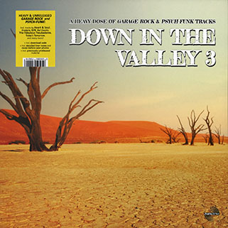 rex swanigan and fabulous troubadores lp down in the valley 3 front sticker