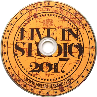 jake's blues band cd live in studio 2017 label