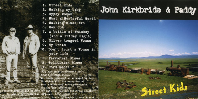 john kirkbride and paddy cd street kids cover out