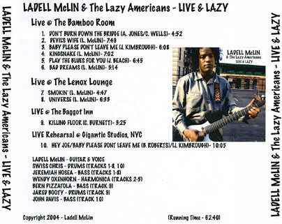 ladell mclin cd live and lazy tray