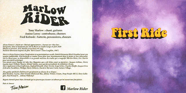 marlow rider cd first ride booklet 1
