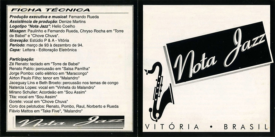 nota jazz cd vitoria brasil cover out