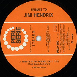 peet shawn bearb tribute to jimi hendrix metronome label 1