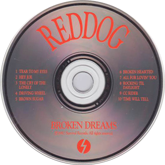 reddog cd broken dreams label