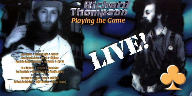 richard thomson cd playing the game cover in