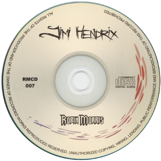 robin morris cd tribute to jimi hendrix label
