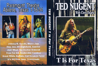 ted nugent dvd at paramount 2