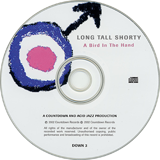Long Tall Shorty CD A Bird In The Hand label