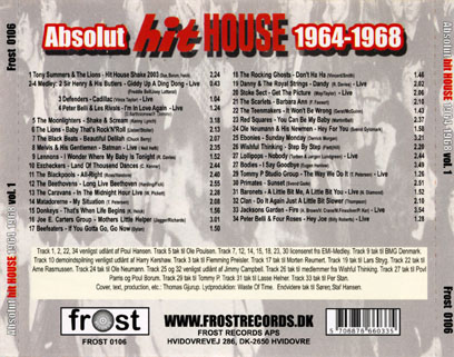 peter belli cd absolut hit house 1964-1968 tray