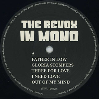 the revox lp mono label 1