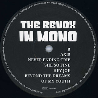 the revox lp mono label 2