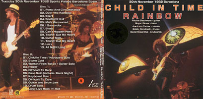 
rainbow 1982 11 30 cd child in time cover