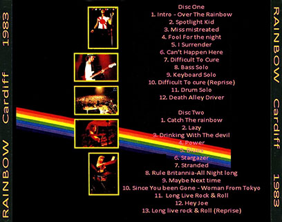 rainbow 1983 09 14 cd cardiff 1983 tray