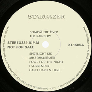 rainbow 1983 09 17 london lp stargazer label 1