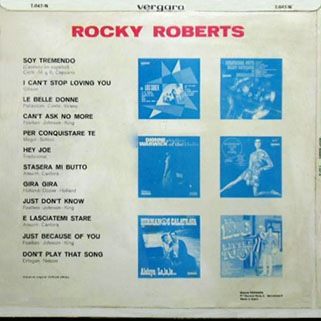 rocky roberts lp same spain back cover