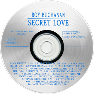roy buchanan secret love label