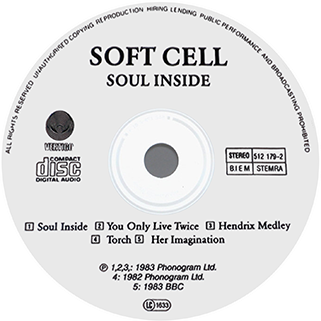 soft cell cd soul inside label