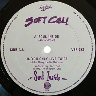 soft cell lp soul inside label 1