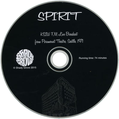 spirit cd seattle 71 ksiw fm label