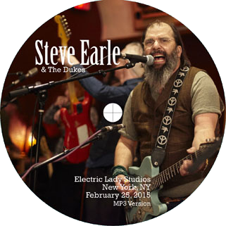 steve earle and the dukes cdr live at electric lady studios nyc 2015 label