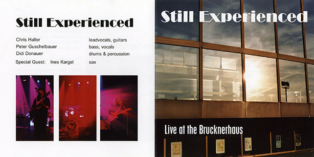 Still Experienced CD Live at the Brucknerhaus cover out