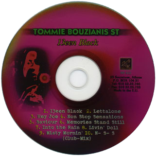 Tommie Bouzianis St CD 13een Black label