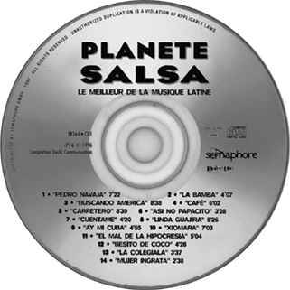 willy deville cd planete salsa label 1