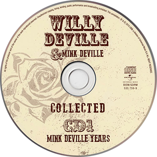 willy deville 3 cd collected (1976-2009) label 1