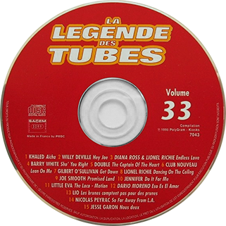 willy deville cd la légende des tubes volume 33 label