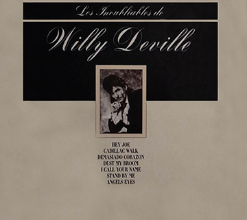 
willy deville cd les inoubliables ‎front