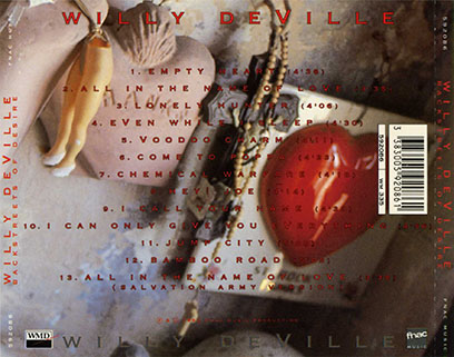 
willy deville cd la collection backstreets of desire tray