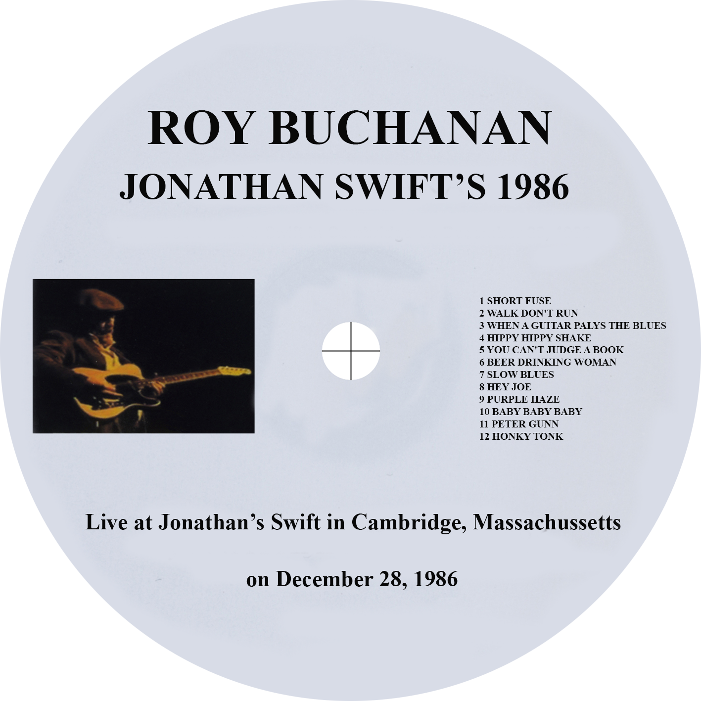 roy buchanan 1986 12 28 cambridge cd crimson label