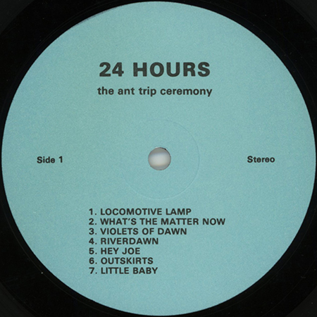 Ant Trip Ceremony LP 24 Hours label Resurrection label 1