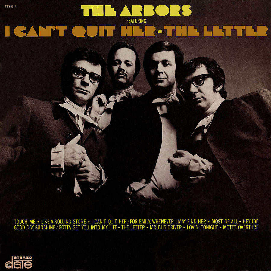 Arbors LP Can't Quit Her - The letter front