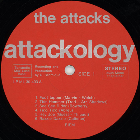 Attacks LP We Call It Attackology label 1