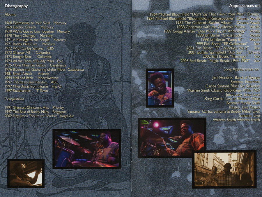 Buddy Miles CD DVD dvd Changes booklet 5