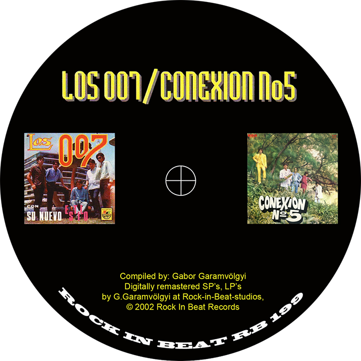 los 007 - conexion 5 cd label