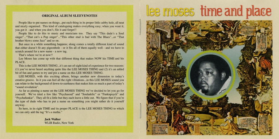 lee moses cd castle time and place booklet 1