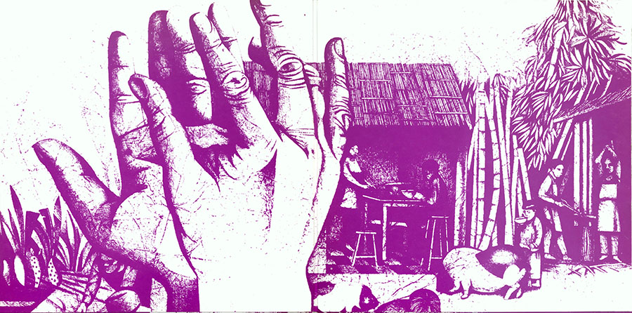 live experience band lp portrait cover in