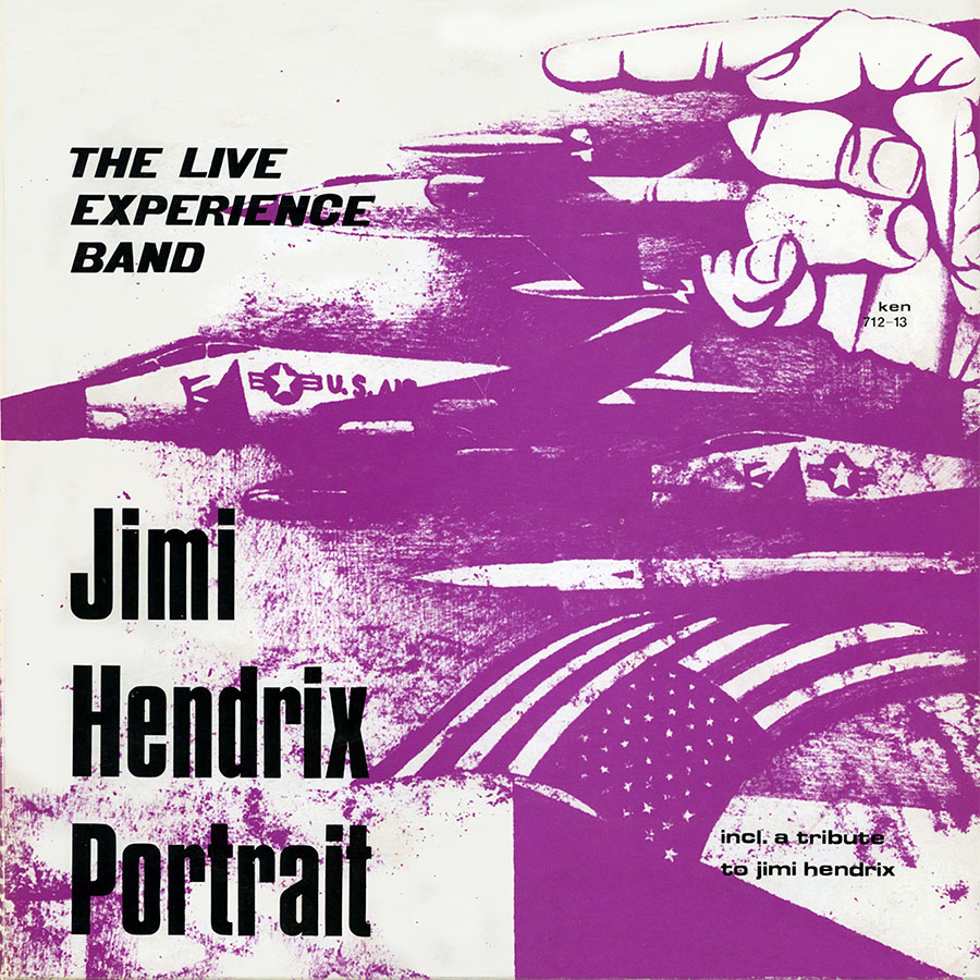 live experience band lp portrait cover out front